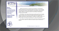 Desktop Screenshot of hatterasinstruments.com